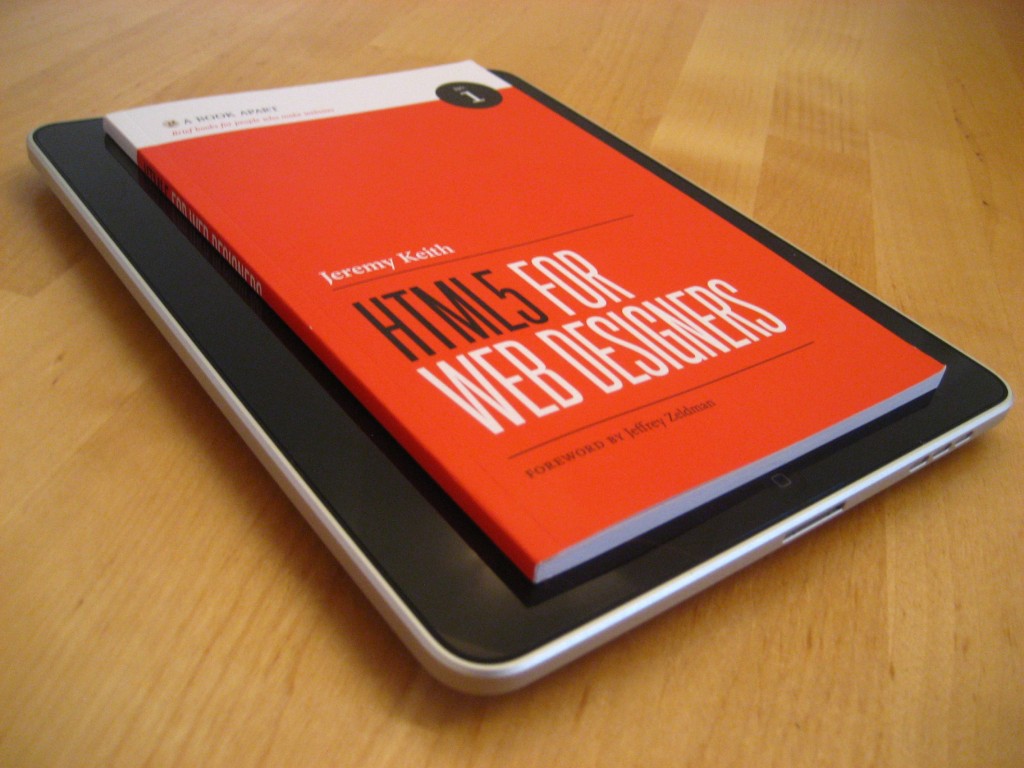 HTML5 For Web Designers on the iPad